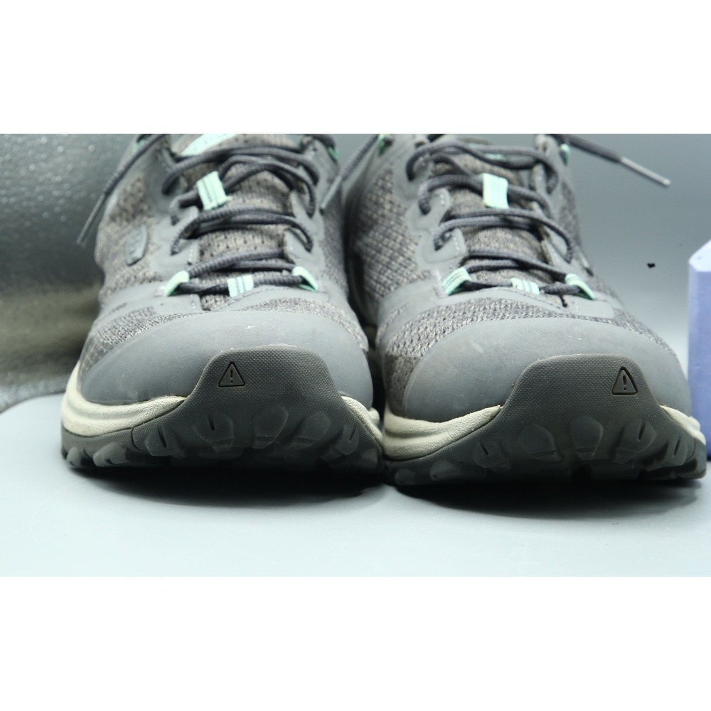 Keen Terradora II Waterproof Hiking Shoes Grey Aqua 1022346 Womens 9.5 - Picture 5 of 8